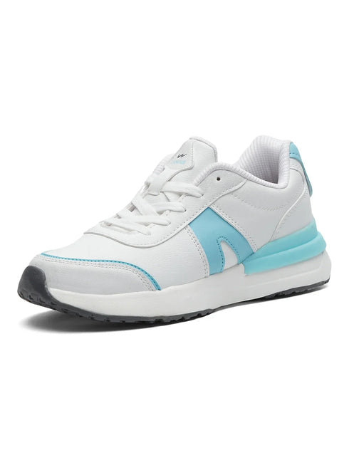 GLAMS White Women's Sneakers